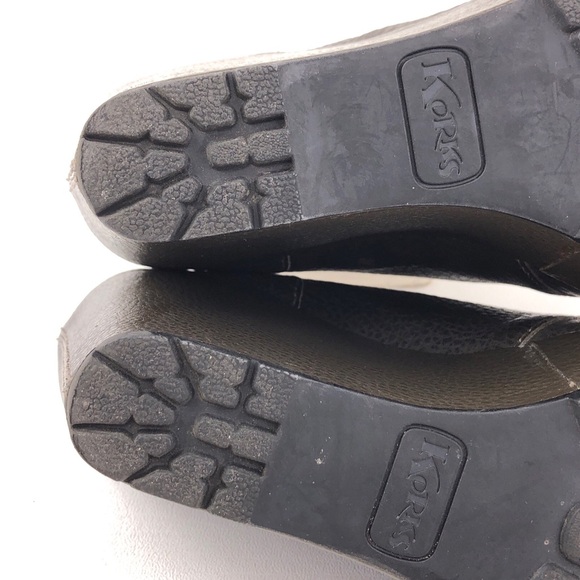 Korks Jenelle Oxford Lace-Up Platform Wedge Booties 7M - Picture 10 of 12